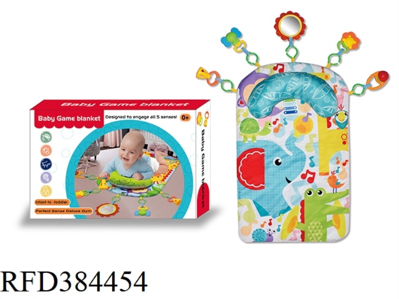 BABY PLAY MAT WITH PILLOW