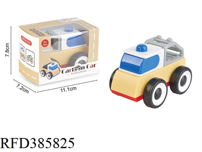 BABY DIY BUILDING BLOCK CAR