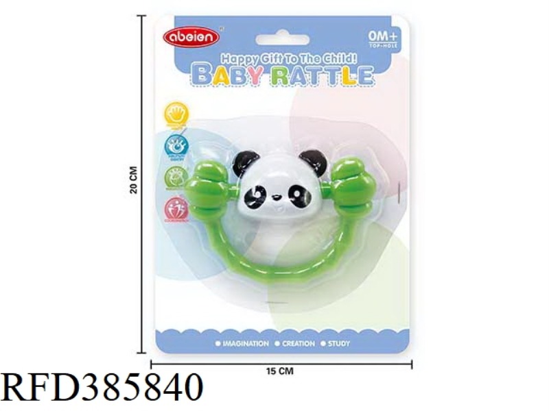 BABY PANDA RATTLE