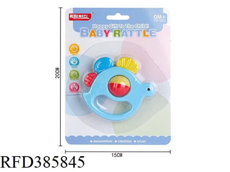 BABY DINOSAUR RATTLE