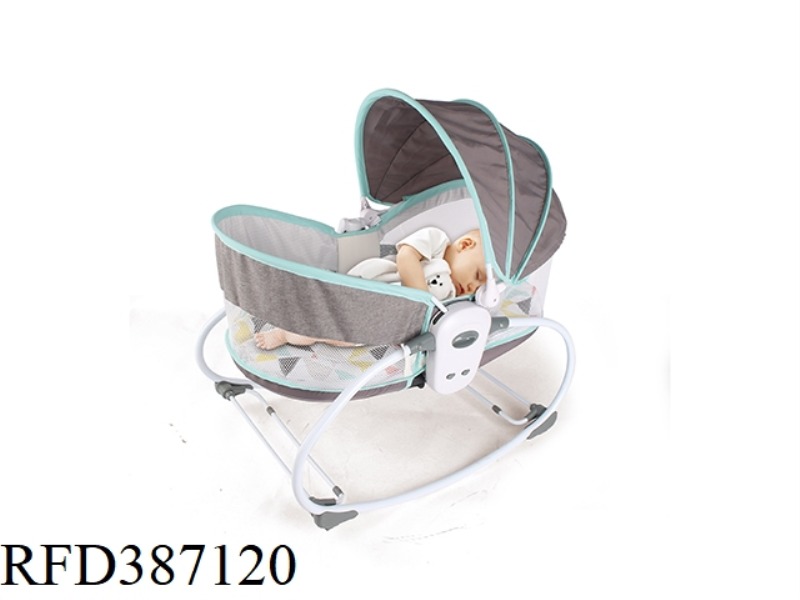 FIVE-IN-ONE BABY ROCKING CHAIR (BREATHABLE MESH + PILLOW)