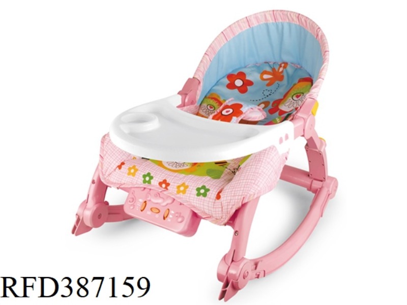 DINING TABLE NURSING CHAIR (PINK)