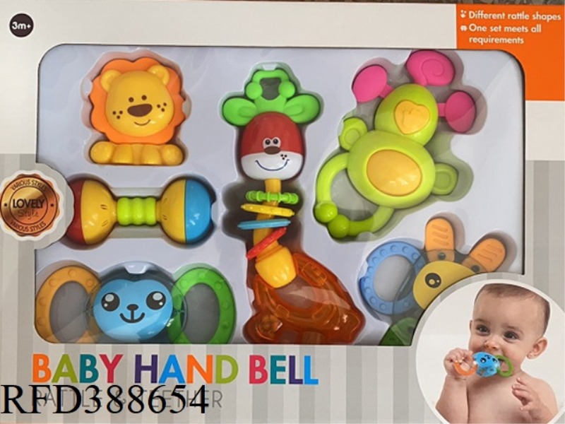 TEETHER RATTLE SET 4PCS