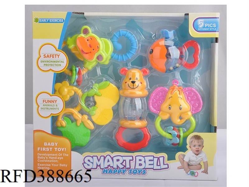 TEETHER RATTLE SET 7PCS