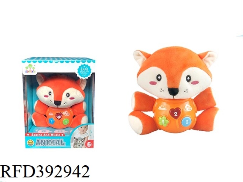 SOUND AND LIGHT SOOTHES THE FOX
