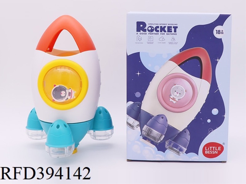 ROTATING WATER JET ROCKET