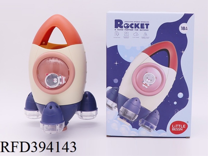 ROTATING WATER JET ROCKET