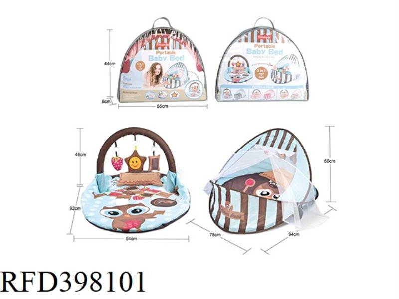 2-IN-1 POP-UP CRADLE/MUSIC
