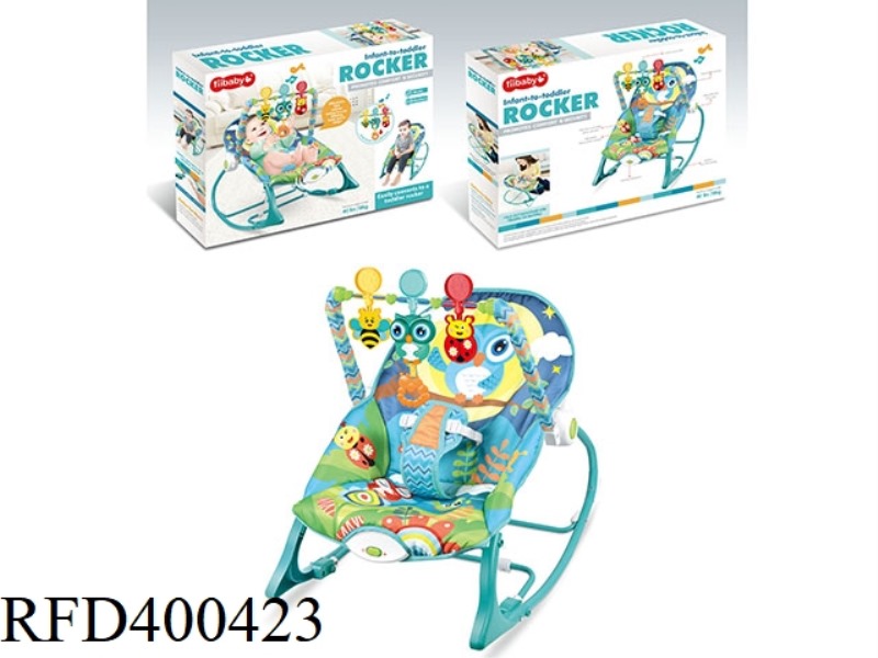 ELECTRIC VIBRATING MUSICAL ROCKING CHAIR