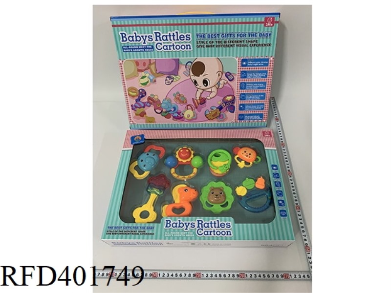 BABY TEETHER RATTLE (11PCS)