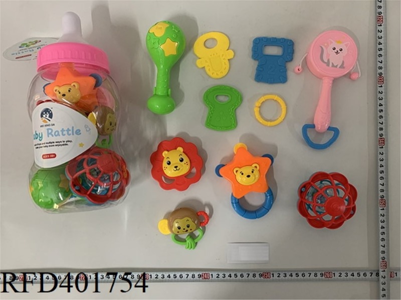 BABY TEETHER RATTLE (10PCS)