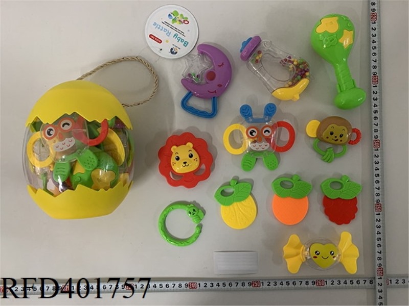 BABY TEETHER RATTLE (11PCS)