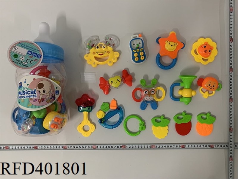 BABY TEETHER RATTLE (14PCS)