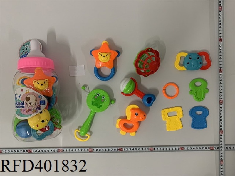 BABY TEETHER RATTLE (10PCS)