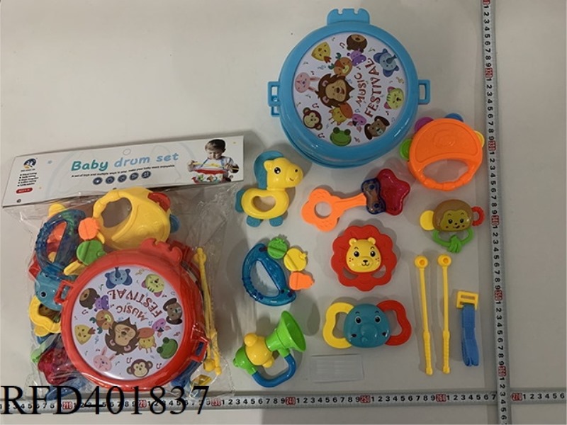 BABY RATTLE PAT DRUM (12PCS)