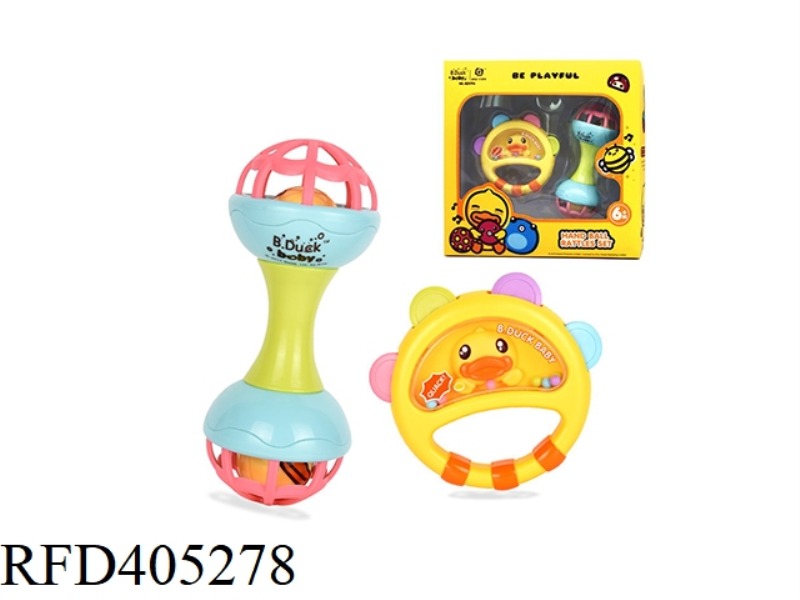 FUN RATTLE SET 2PCS