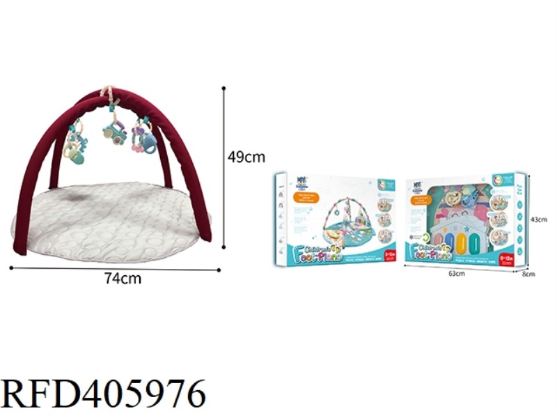CRAWLING BLANKET (ROUND BLANKET CAN BE WASHED)