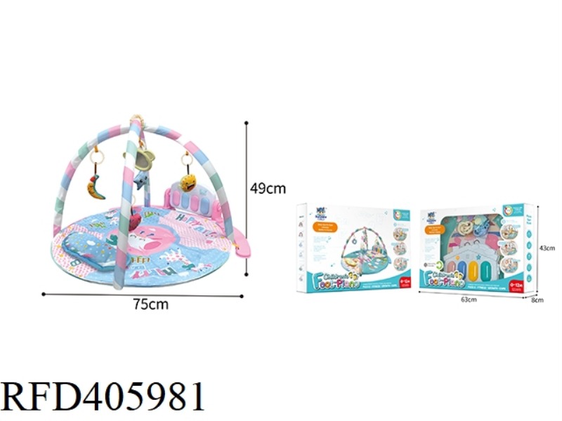 SOUND AND LIGHT MUSIC PEDAL PIANO CRAWLING BLANKET