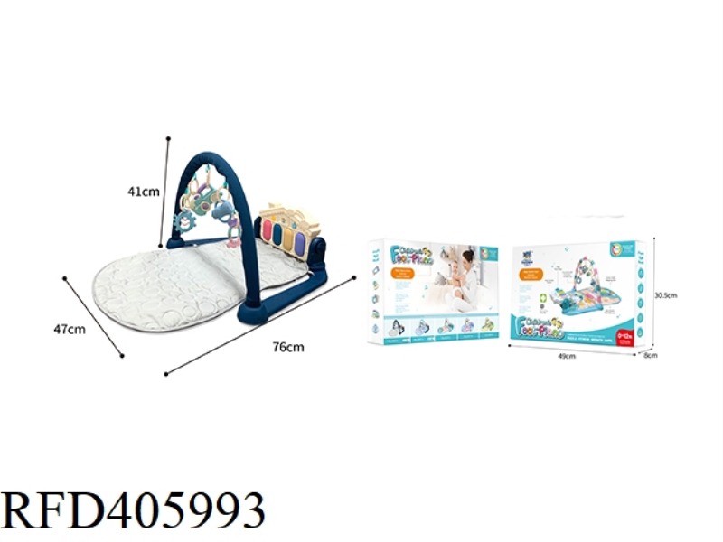 SOUND AND LIGHT MUSIC PEDAL PIANO CRAWLING BLANKET