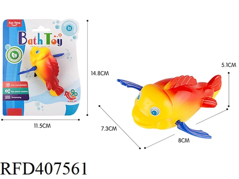 BATHING IN THE BATHROOM SWIMMER ELF FISH