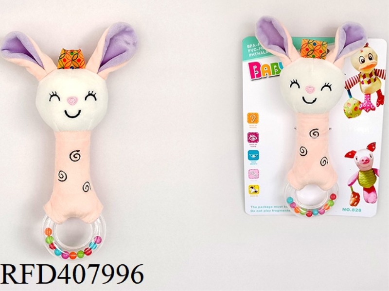 COLORFUL BEAD CIRCLE RABBIT