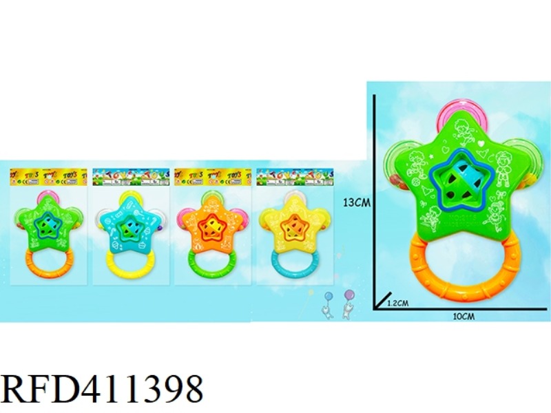 BABY FIVE-STAR TAMBOURINE 1 PACK