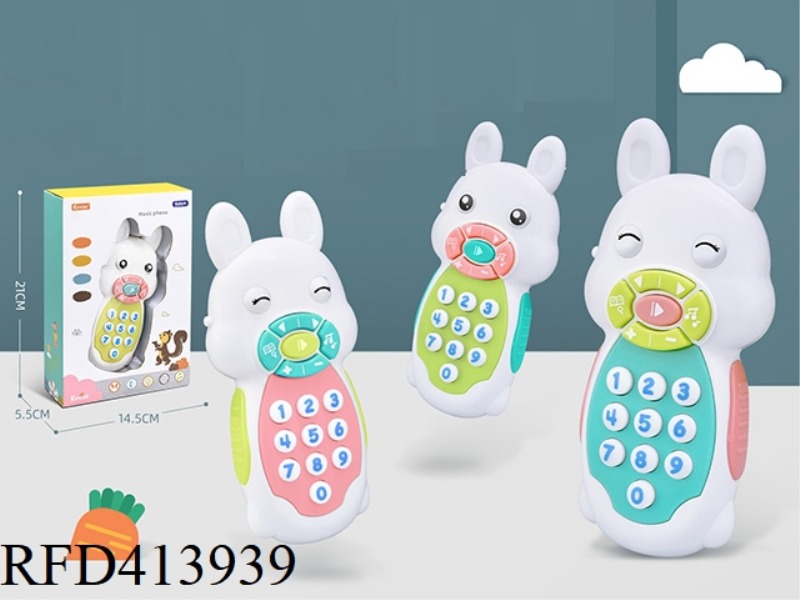 MOBILE PHONE RABBIT (GREEN, BLUE, PINK)