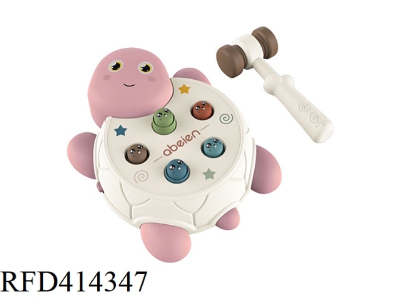 TURTLE WHACK-A-MOLE PINK