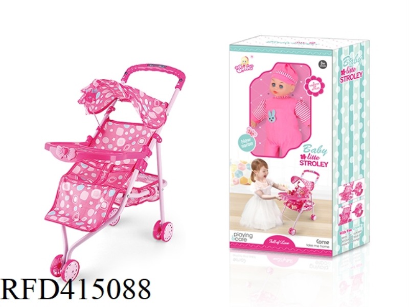 IRON MUSIC LIGHT STROLLER PLUS NON-FUNCTION MEAL BOARD