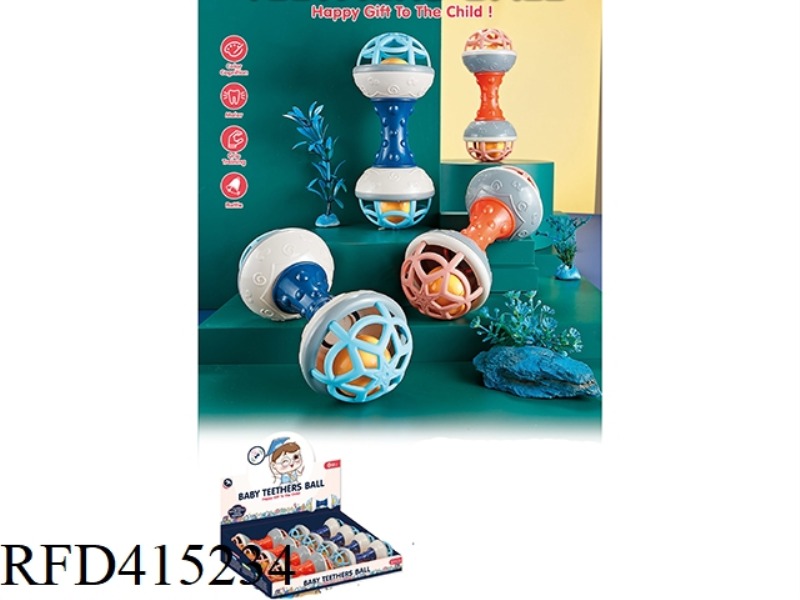 SOFT RUBBER DOUBLE HEAD DUMBBELL 8PCS