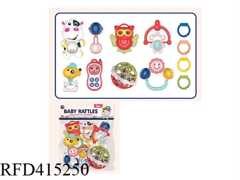 12 RATTLES SET