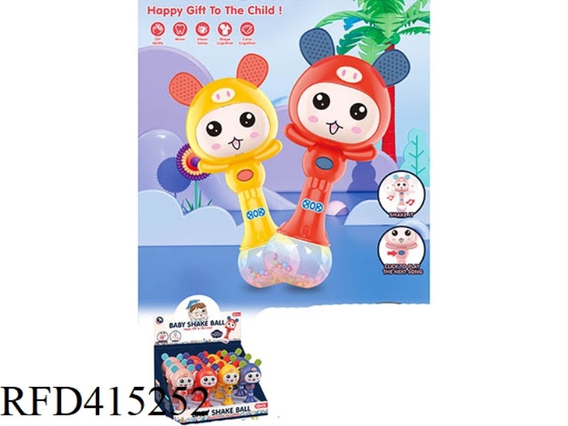 HAPPY TEETHER SHAKE 12PCS