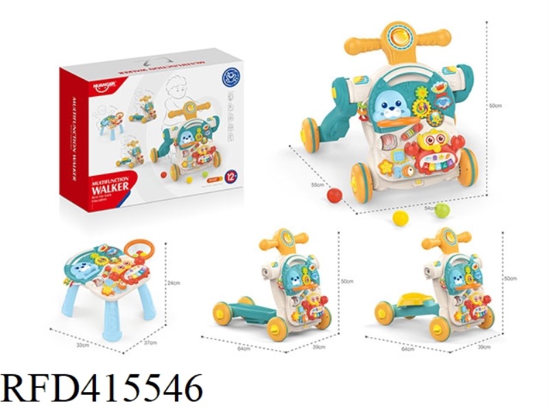 FOUR-IN-ONE WALKER, GAME TABLE (BOY MODEL)