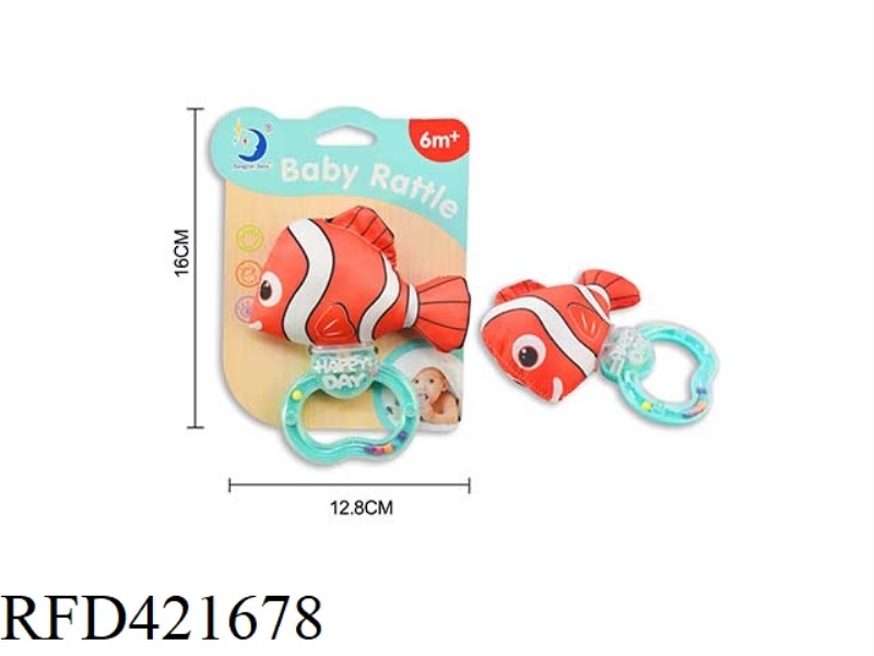 FISH HANDLE RATTLE