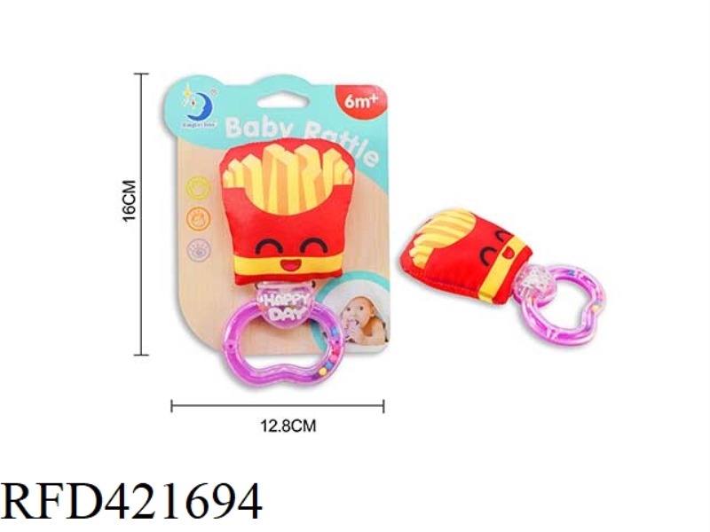 FRENCH FRIES HANDLE RATTLE