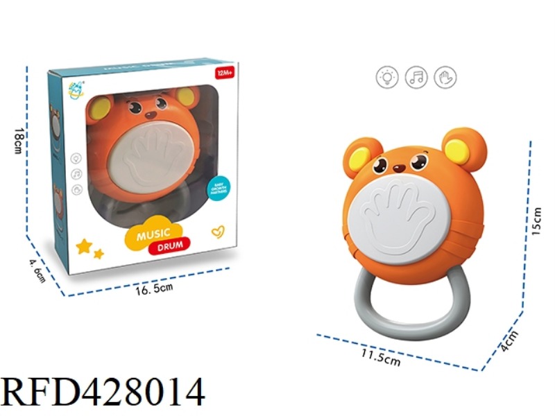 INFANT LIGHT MUSIC BEAR HAND DRUMMING