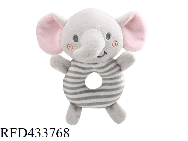 ELEPHANT HAND CRANKING (PAPER RING IN THE EAR, BB DEVICE AND BELL BUILT IN THE HEAD)