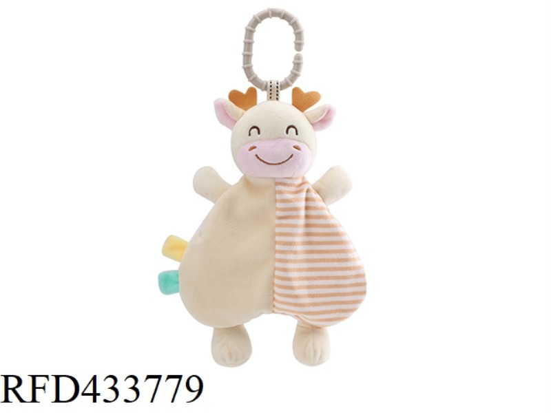 FAWN SOOTHING TOWEL (PAPER RINGS IN THE EARS, BB DEVICE AND BELL ARE BUILT IN THE HEAD)