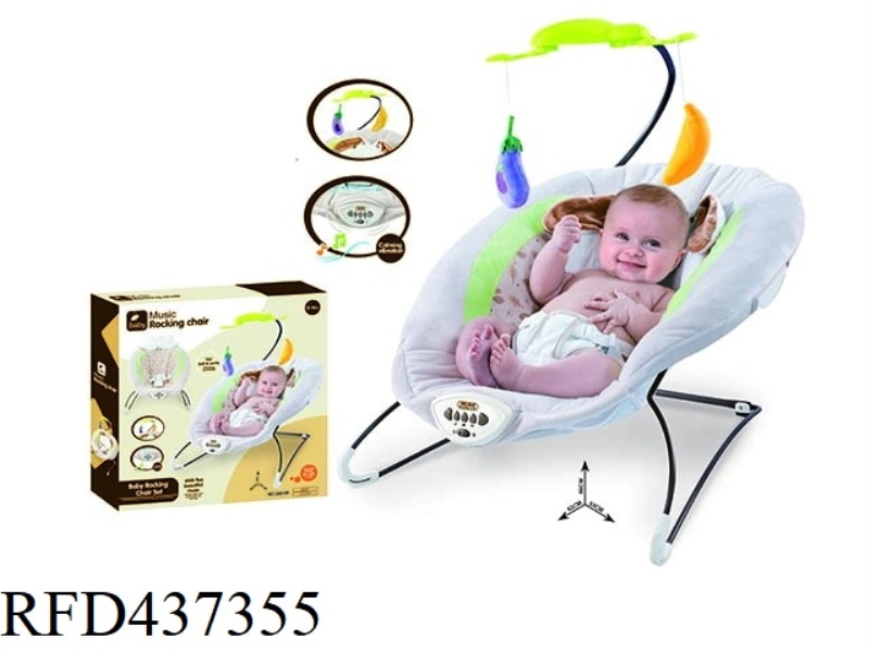 BABY RABBIT ROCKING CHAIR MUSIC VIBRATION FUNCTION