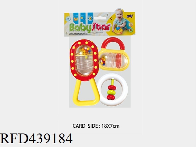 BABY RATTLE-3PCS