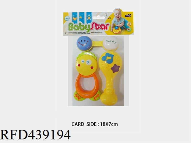 BABY RATTLE-3PCS