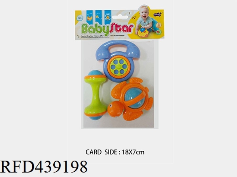 BABY RATTLE-3PCS
