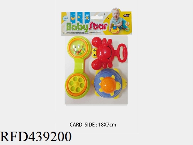 BABY RATTLE-3PCS