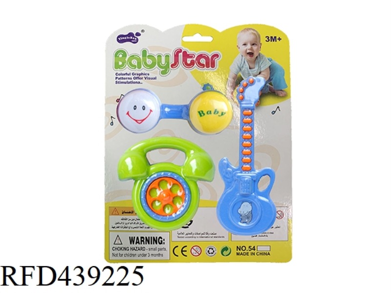 BABY RATTLE-3PCS