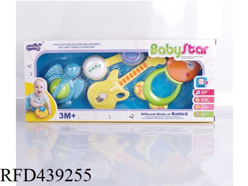 BABY RATTLE-4PCS