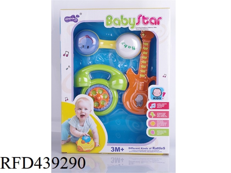 BABY RATTLE-3PCS