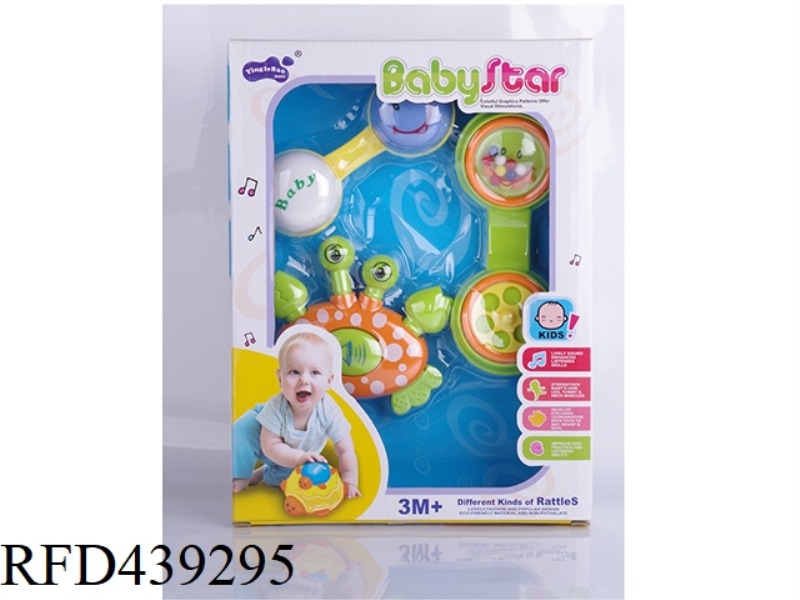 BABY RATTLE-3PCS