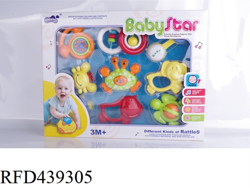 BABY RATTLE-10PCS