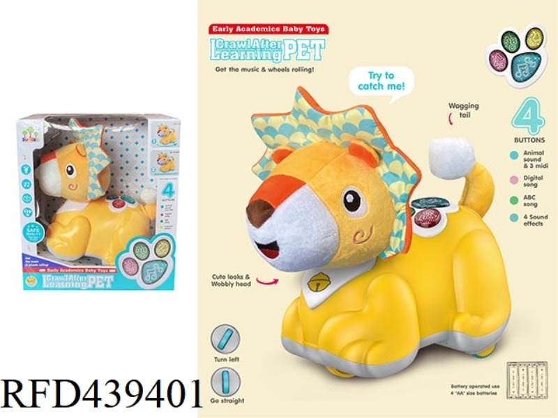 SOUND AND LIGHT SOOTHE THE ELECTRIC LION