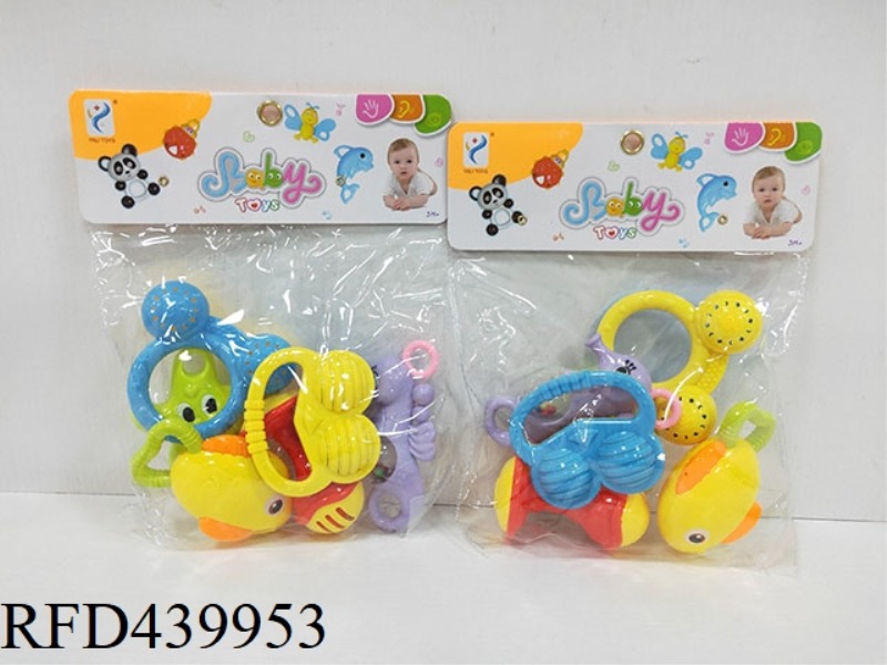 RATTLE SERIES (6 PIECES PER BAG)